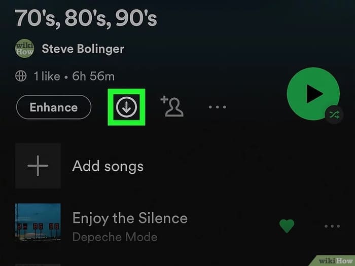 دانلود آهنگ از اسپاتیفای با گوشی مرحله 4