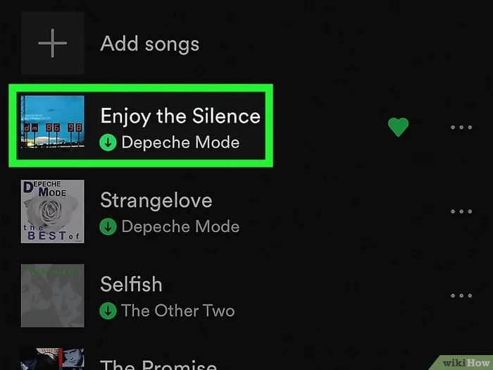 دانلود آهنگ از اسپاتیفای با گوشی مرحله 5