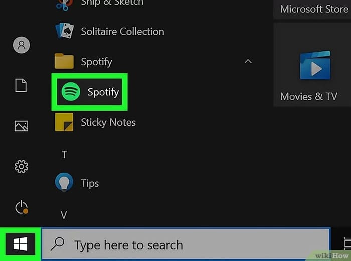 دانلود آهنگ از اسپاتیفای در دسکتاپ مرحله 1