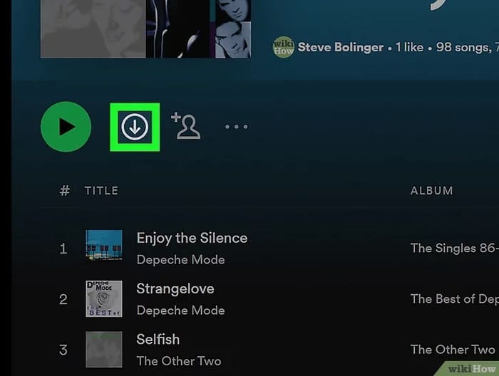 دانلود آهنگ از اسپاتیفای در دسکتاپ مرحله 3