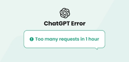 ارور Too Many Requests در چت جی پی تی